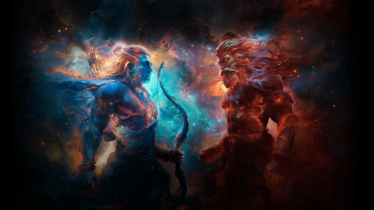 Ramayana - Rama vs Ravana